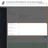 Settings for server-side conversion tracking with the Bing UET tag