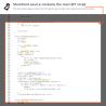 Storefront page source showing the real UET script in place