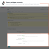 Intelligente Steuerung, wo und wie das Chat-Widget erscheint