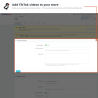 Panel de conexión de TikTok donde introduce su nombre de usuario y las URLs de vídeo para incrustar