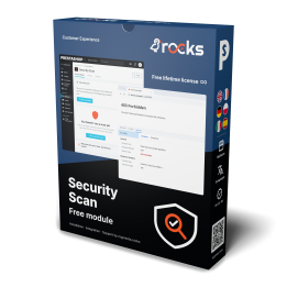 Security Scan report, score, grade and findings
