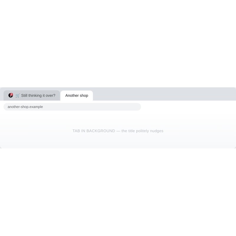 Smart Favicon - rotating tab-title nudge while the tab is in the background