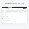 Configuration in the back office
