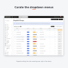 Dropdown Groups curation