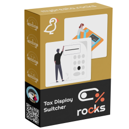 Tax Display Switcher