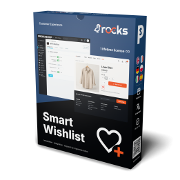 Let PrestaShop shoppers save favourites to a wishlist that syncs after login
