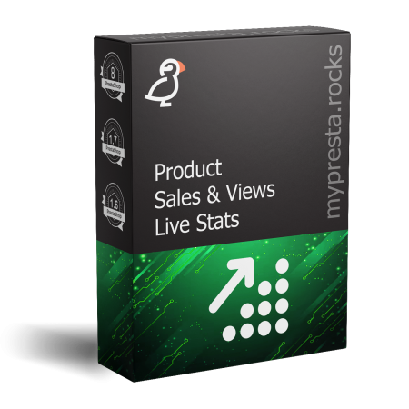 PrestaShop Live Product Stats – Sales & Views Tracker