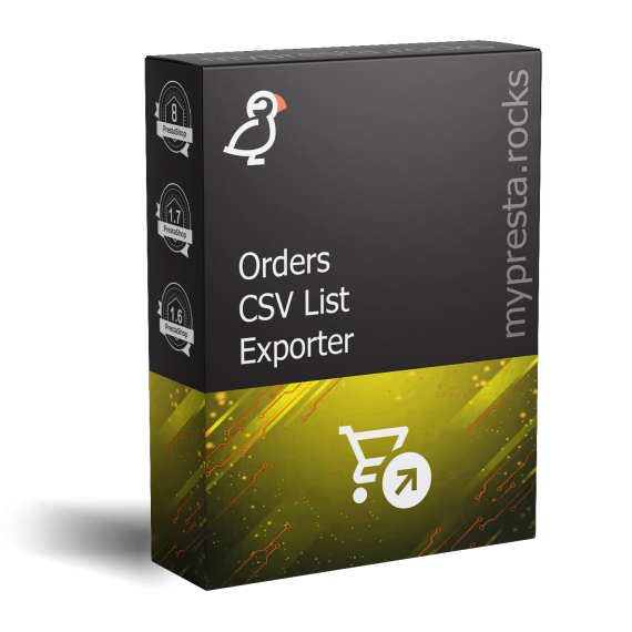 PrestaShop Order Export – CSV List Generator PrestaShop Order Export – CSV List Generator