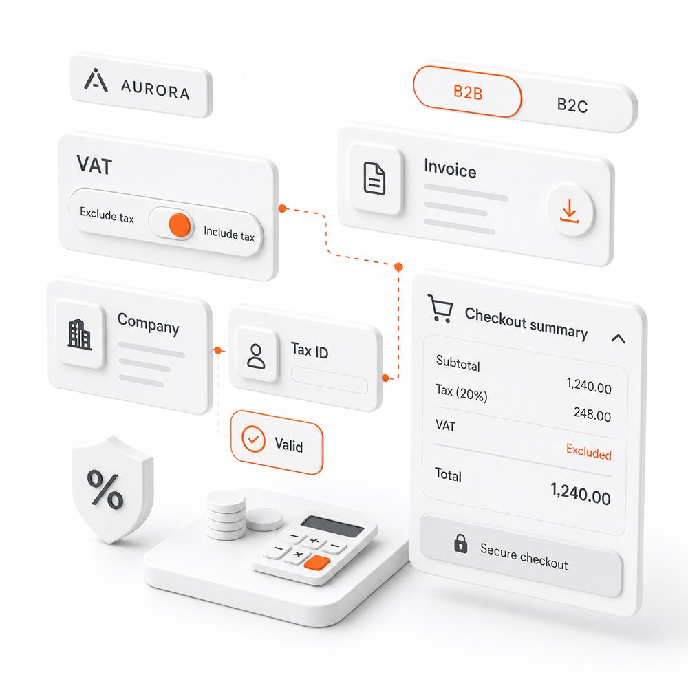 PrestaShop B2B and EU VAT checkout modules