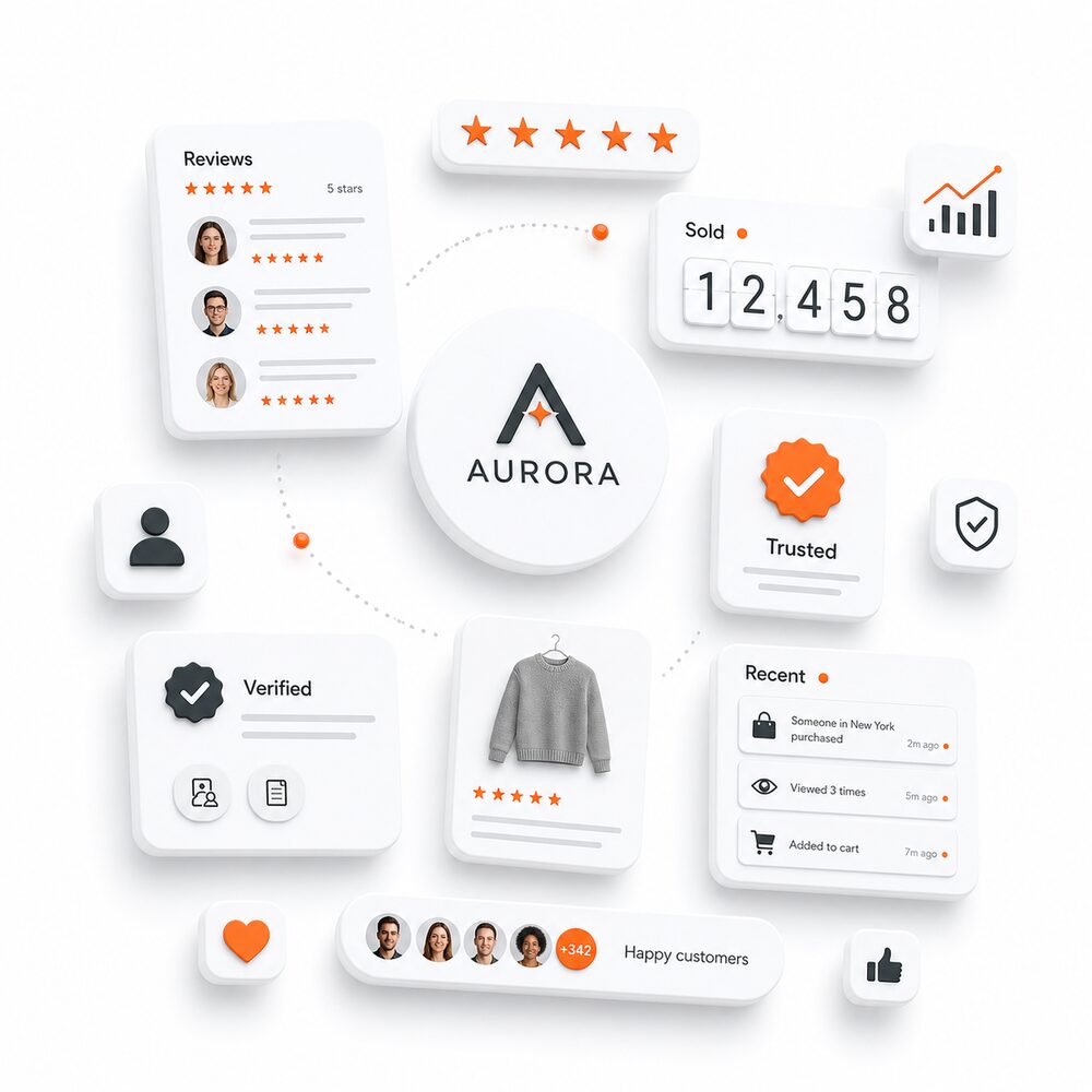 PrestaShop product badges and social proof modules