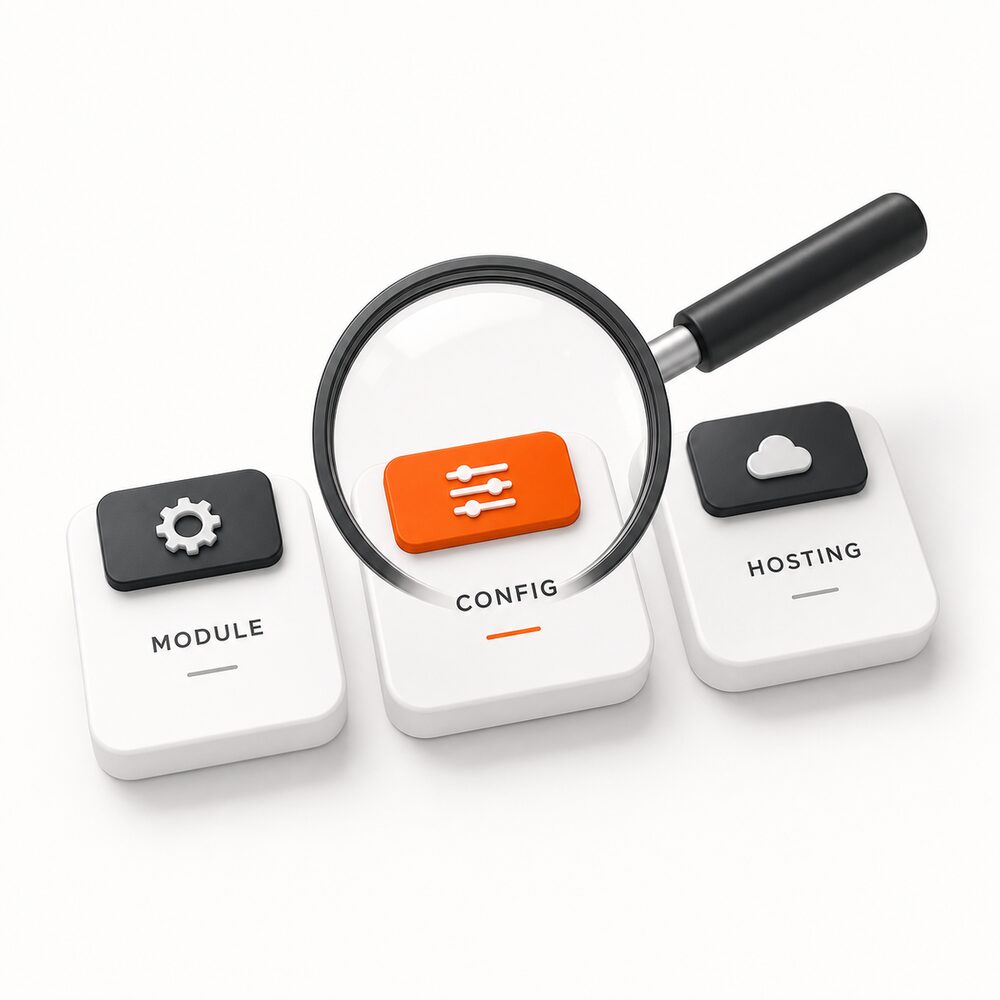 Diagnosing a PrestaShop store: is the cause a module, a setting or the hosting