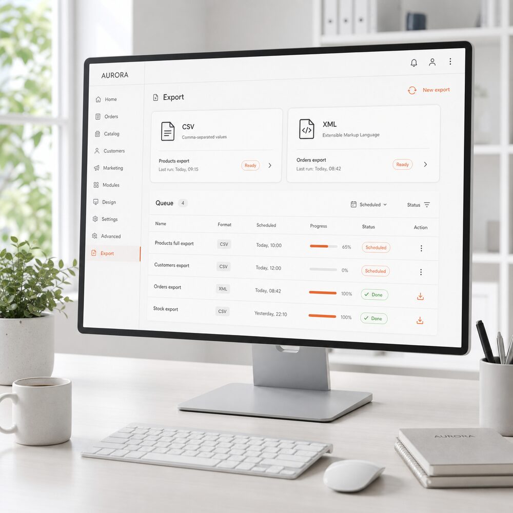 modules PrestaShop d’export CSV des commandes et factures