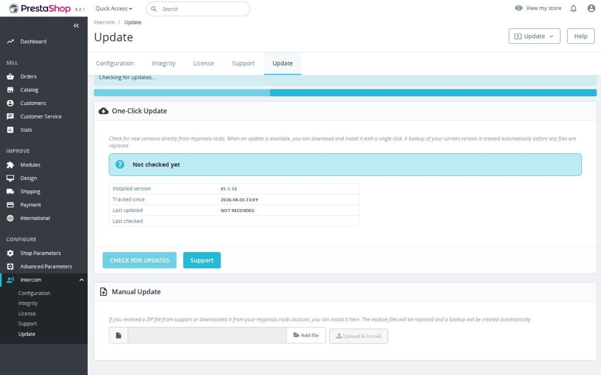 L'aggiornamento di Intercom Chat Integration Chat Integration