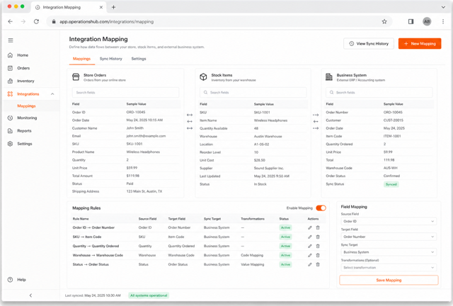 Connecting PrestaShop to your ERP: integration patterns that actually work