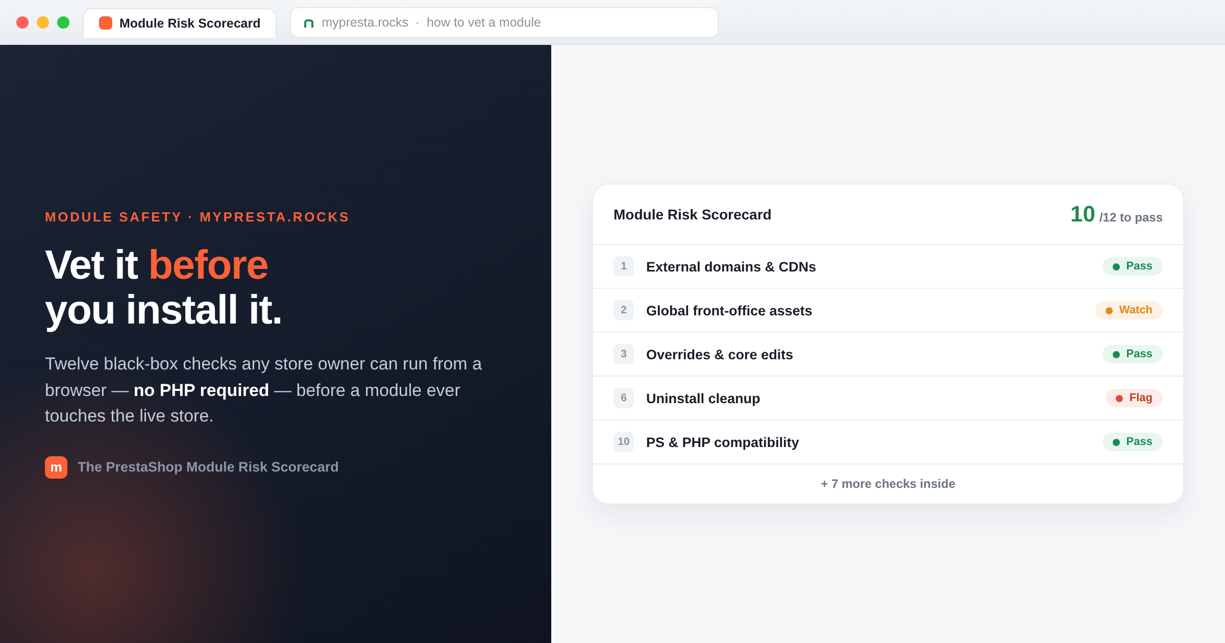 How to Vet a PrestaShop Module Before Installing It on a Live Store