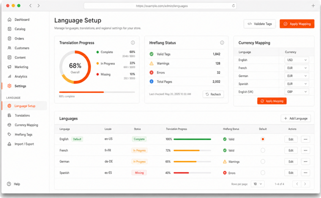 Configurazione di un negozio multilingua: preparare PrestaShop alle vendite internazionali