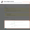 Smart controls for where and when the chat widget appears