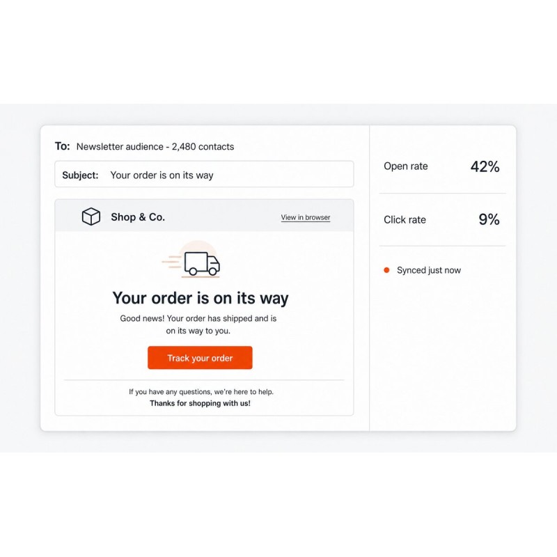 Kunden-E-Mail-Kommunikation mit Mailchimp synchron halten