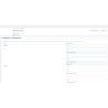 Editor de horario con intervalos, pausas, fechas de excepción y vista previa de las franjas ofrecidas