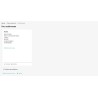 Customer address book showing the what3words address of a saved address