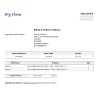 Delivery slip with the what3words address under the delivery address