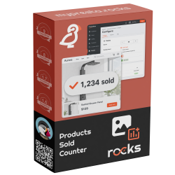 Total Products Sold Counter